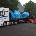 Sliding Roof Trailers And Rigids loading dock