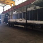 Sliding Roof Trailers And Rigids with pipes
