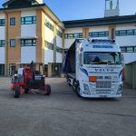 Tail Lift and Manitou Trucks with hinks